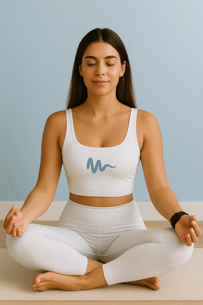 femme qui fait du yoga